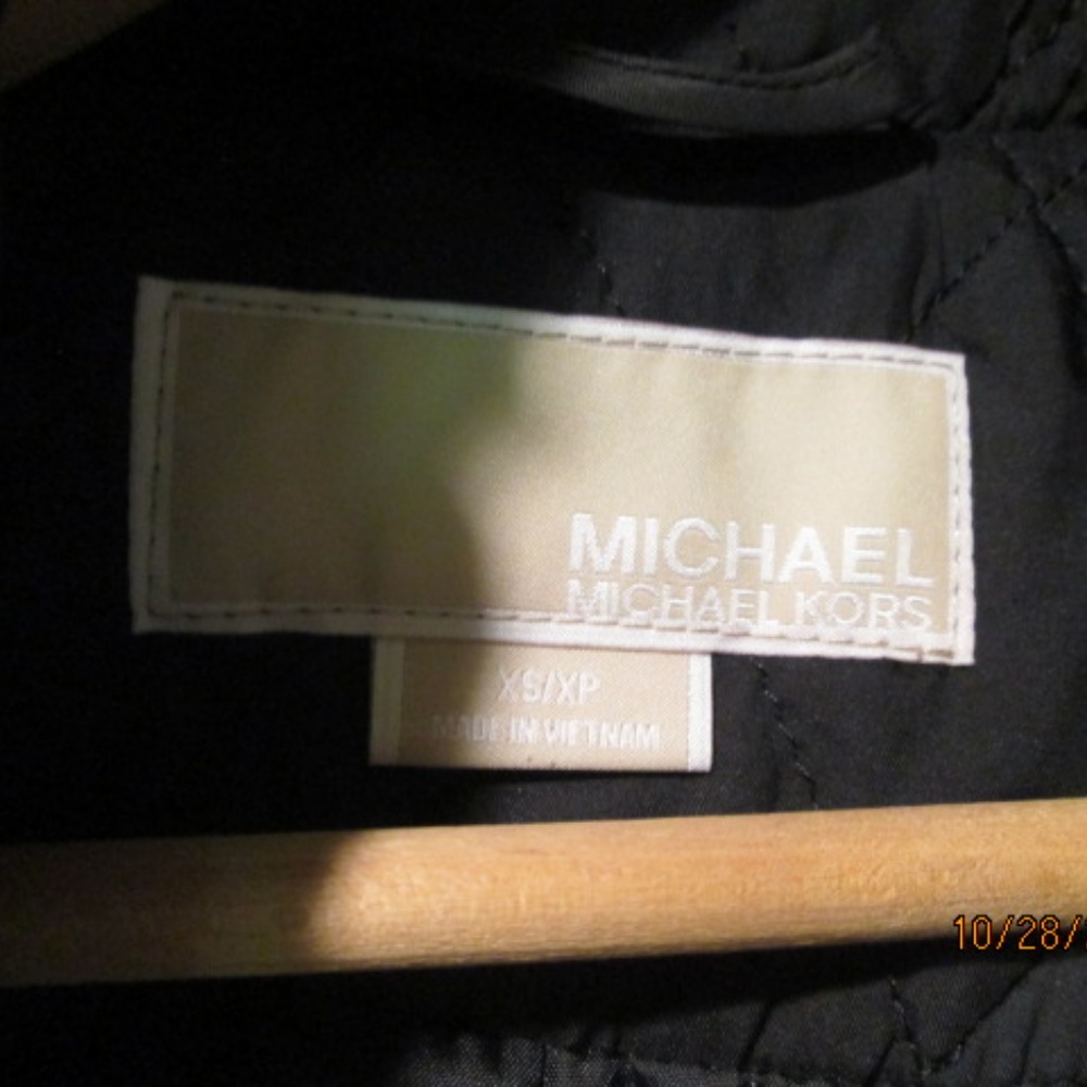 MICHAEL KORS QUILTED JACKET BLACK - Picture 6 of 11